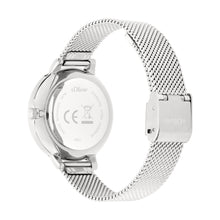 Laden Sie das Bild in den Galerie-Viewer, s.Oliver Damen Uhr Armbanduhr Edelstahl SO-4561-MQ