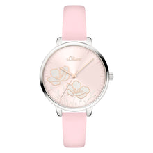 Laden Sie das Bild in den Galerie-Viewer, s.Oliver Damen Uhr Armbanduhr Leder SO-4563-LQ