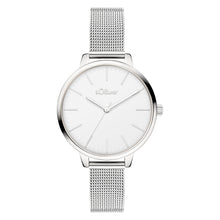 Laden Sie das Bild in den Galerie-Viewer, s.Oliver Damen Uhr Armbanduhr Edelstahl SO-4565-MQ