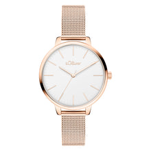 Laden Sie das Bild in den Galerie-Viewer, s.Oliver Damen Uhr Armbanduhr Edelstahl SO-4566-MQ