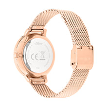 Laden Sie das Bild in den Galerie-Viewer, s.Oliver Damen Uhr Armbanduhr Edelstahl SO-4566-MQ
