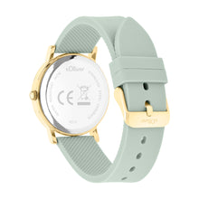 Laden Sie das Bild in den Galerie-Viewer, s.Oliver Damen Uhr Armbanduhr Silikon SO-4575-PQ