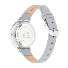 Laden Sie das Bild in den Galerie-Viewer, s.Oliver Damen Uhr Armbanduhr Leder SO-4591-LQ