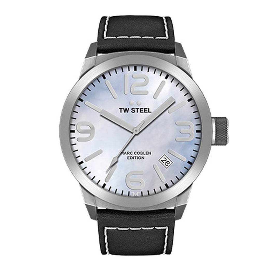 TW Steel Herren Uhr Armbanduhr Marc Coblen Edition TWMC3 Lederband