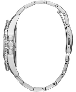 Guess Herren Uhr Armbanduhr FRONTIER W0799G1 Edelstahl silber