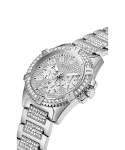 Laden Sie das Bild in den Galerie-Viewer, Guess Herren Uhr Armbanduhr FRONTIER W0799G1 Edelstahl silber