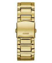 Laden Sie das Bild in den Galerie-Viewer, Guess Herren Uhr Armbanduhr FRONTIER W0799G2 Edelstahl gold