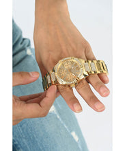 Laden Sie das Bild in den Galerie-Viewer, Guess Damen Uhr Armbanduhr LADY FRONTIER W1156L2 Edelstahl gold