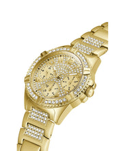 Laden Sie das Bild in den Galerie-Viewer, Guess Damen Uhr Armbanduhr LADY FRONTIER W1156L2 Edelstahl gold