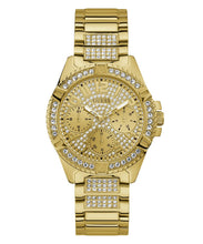 Laden Sie das Bild in den Galerie-Viewer, Guess Damen Uhr Armbanduhr LADY FRONTIER W1156L2 Edelstahl gold