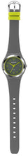 Laden Sie das Bild in den Galerie-Viewer, SINAR Jugenduhr Armbanduhr Analog Quarz Jungen Silikonband XB-48-1 grau gelb