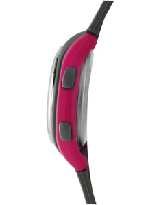 SINAR Jugenduhr Armbanduhr Digital Quarz Mädchen Silikonband XE-64-8 grau pink