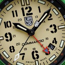 Laden Sie das Bild in den Galerie-Viewer, Luminox Herren-Armbanduhr COMMANDO RAIDER 3320 SERIES Dual Time XL.3321