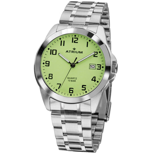 ATRIUM Herren Uhr Armbanduhr Edelstahl Analog Quarz A16-32