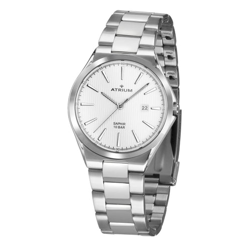 ATRIUM Herren Uhr Armbanduhr Edelstahl Analog Quarz A33-30