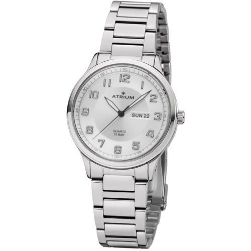 ATRIUM Herren Uhr Armbanduhr Edelstahl Analog Quarz A39-30