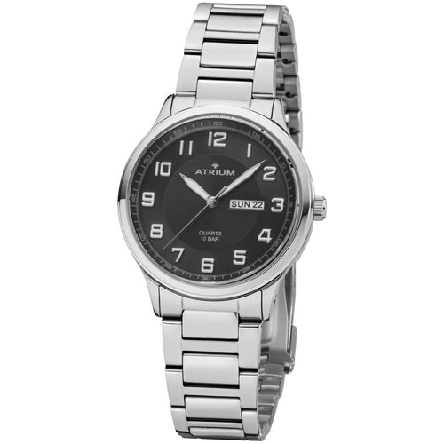 ATRIUM Herren Uhr Armbanduhr Edelstahl Analog Quarz A39-31