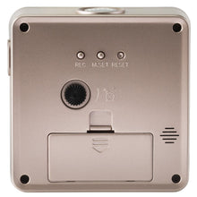 Laden Sie das Bild in den Galerie-Viewer, ATRIUM Wecker Analog Quarz Funkwecker A660-17 Licht Snooze rosé