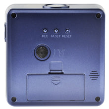 Laden Sie das Bild in den Galerie-Viewer, ATRIUM Wecker Analog Quarz Funkwecker A660-5 Licht Snooze dunkelblau