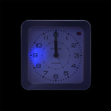 Laden Sie das Bild in den Galerie-Viewer, ATRIUM Wecker Analog Quarz Funkwecker A660-5 Licht Snooze dunkelblau