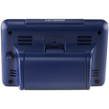 Laden Sie das Bild in den Galerie-Viewer, ATRIUM Wecker Digital Quarz Funkwecker A720-5 Licht Innentemperatur blau
