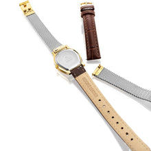 Laden Sie das Bild in den Galerie-Viewer, Aigner Damen Uhr Armbanduhr Edelstahl gold AGW.276001-SET