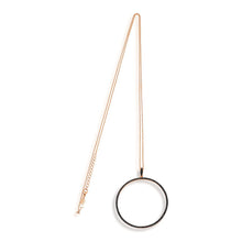 Laden Sie das Bild in den Galerie-Viewer, Kurshuni Halskette Kette Torus Silber Roségold BL197C-2