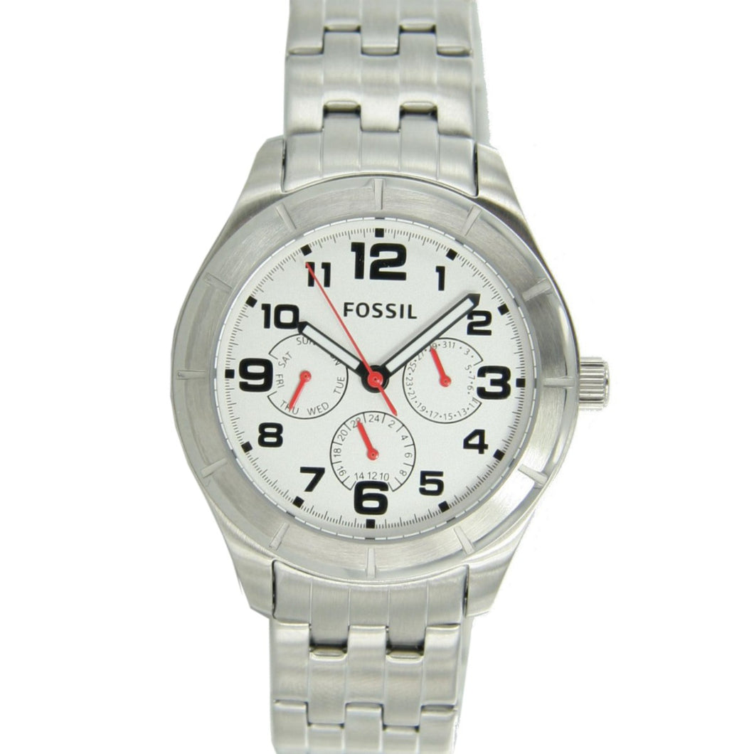 Fossil Herren Uhr Armbanduhr Edelstahl BQ1408