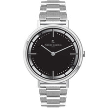 Laden Sie das Bild in den Galerie-Viewer, Pierre Cardin Herren Uhr Armbanduhr Belleville Edelstahl CBV.1028
