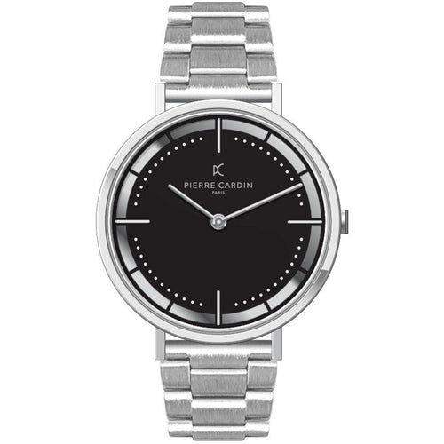 Pierre Cardin Herren Uhr Armbanduhr Belleville Edelstahl CBV.1028