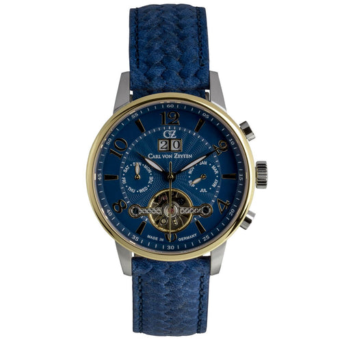 Carl von Zeyten Herren Uhr Armbanduhr Automatik Bühl II CVZ0074GBLS-1