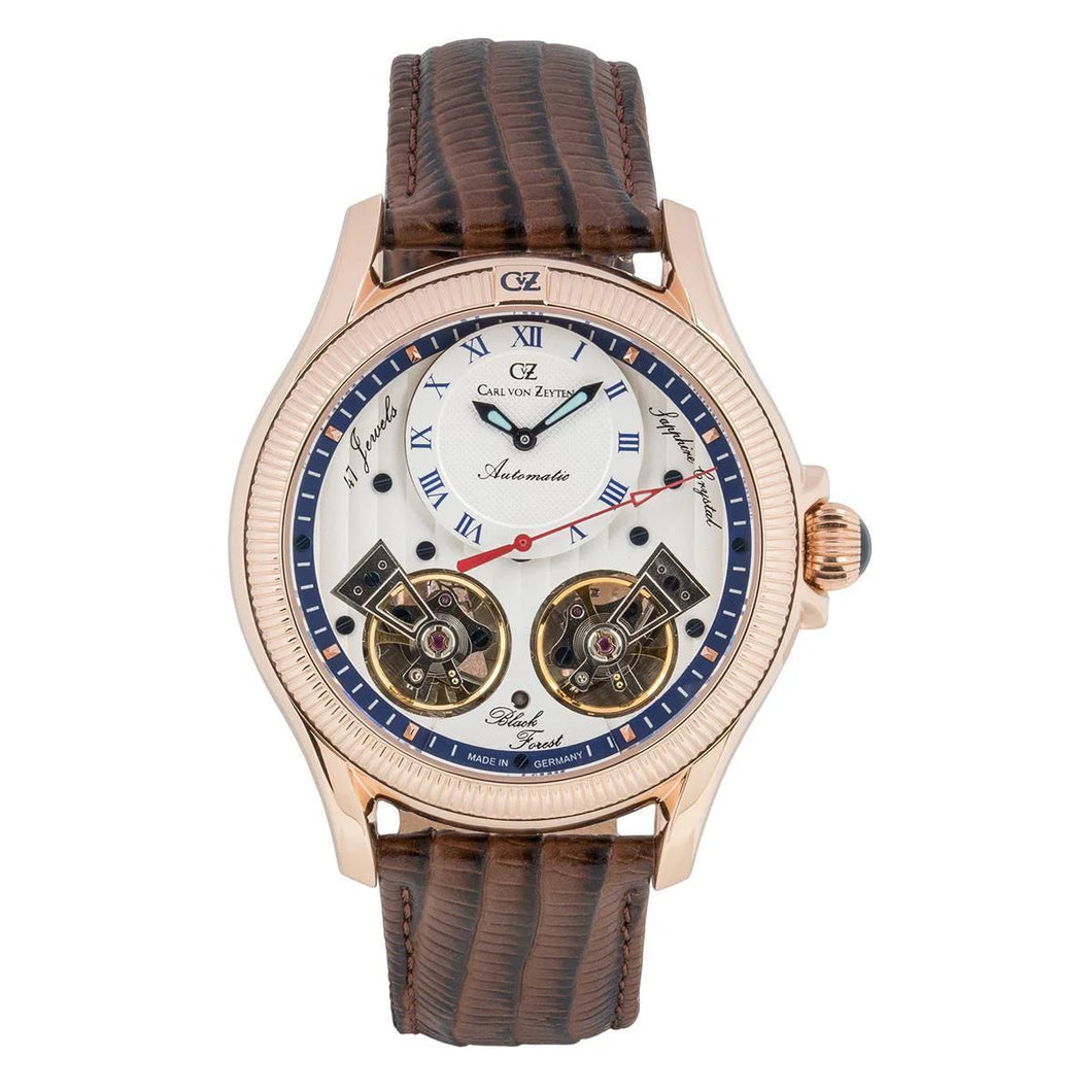 Carl von Zeyten Herren Uhr Armbanduhr Automatik Waldhaus CVZ0084RWHS Limited E.