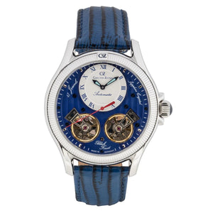 Carl von Zeyten Herren Uhr Armbanduhr Automatik Waldhaus CVZ0084SBLS Limited E.