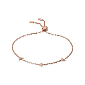 Emporio Armani Damen Armband Armkette Edelstahl Rosé EG3504221