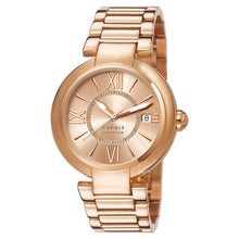 Laden Sie das Bild in den Galerie-Viewer, Esprit Damen Uhr Armbanduhr Aletheia roségold Edelstahl EL102012F06