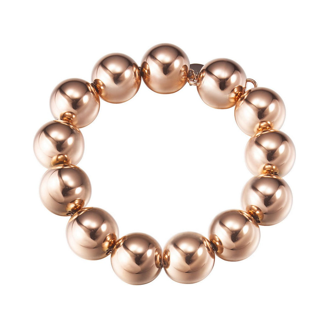 Esprit Damen Armband Edelstahl Rosé SPHERA ELBR11604C190