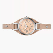 Laden Sie das Bild in den Galerie-Viewer, Fossil Damen Armbanduhr Uhr CARLIE ES5213 Leder