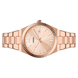 Fossil Damen Uhr Armbanduhr Edelstahl Rosé ES5258 Scarlette