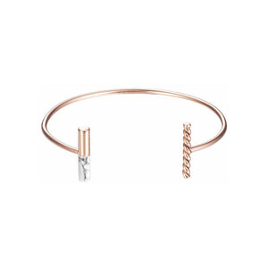 Esprit Damen Armband Armreif Edelstahl Rosé ESBA11410C580
