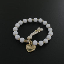 Laden Sie das Bild in den Galerie-Viewer, Esprit Damen Armband Armkette Edelstahl Rosé Kunstperlen weiß ESBR026-1