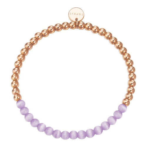 Esprit Damen Armband Edelstahl rosé Spheres ESBR11641E165