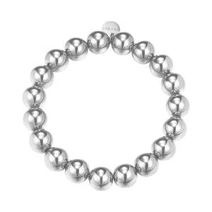 Esprit Damen Armband Edelstahl Silber Bold Spheres ESBR11655A160
