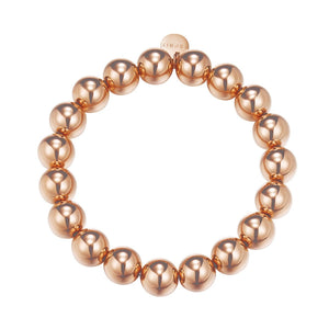 Esprit Damen Armband Edelstahl Rosé Bold Spheres ESBR11655C160