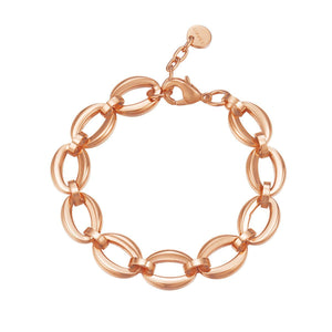 Esprit Damen Armband Edelstahl rosé Pure Links ESBR11869C180
