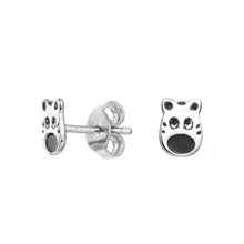 Laden Sie das Bild in den Galerie-Viewer, Esprit Kinder Schmuckset Silber Kette Ohringe Zebra ESSE90985A340