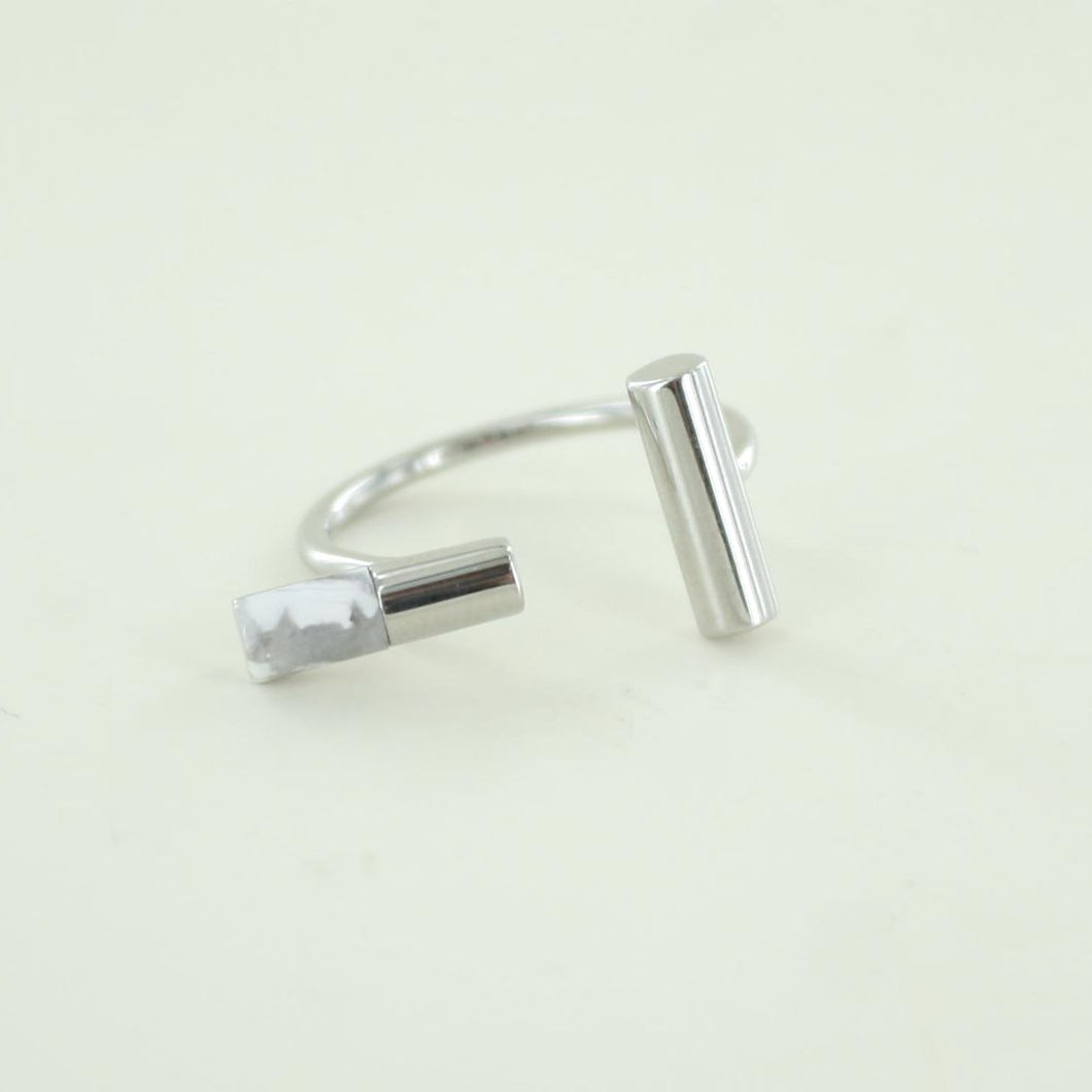 Esprit Damen Ring Edelstahl Silber Gr.56 ESRG022