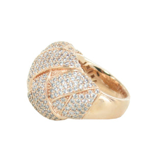 Esprit Damen Ring Edelstahl Rosé Lilaia Zirkonia ESRG02291C1