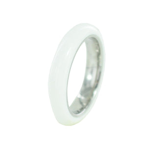 Esprit Damen Ring Edelstahl Marin 68 weiss / silber ESRG11562A