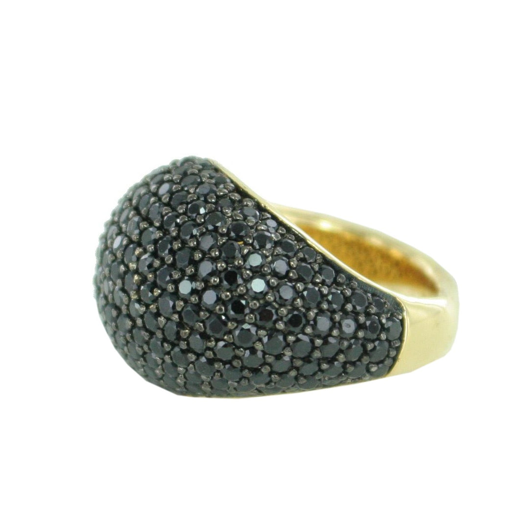 Esprit Damen Ring Edelstahl gold Medea ESRG02034D1
