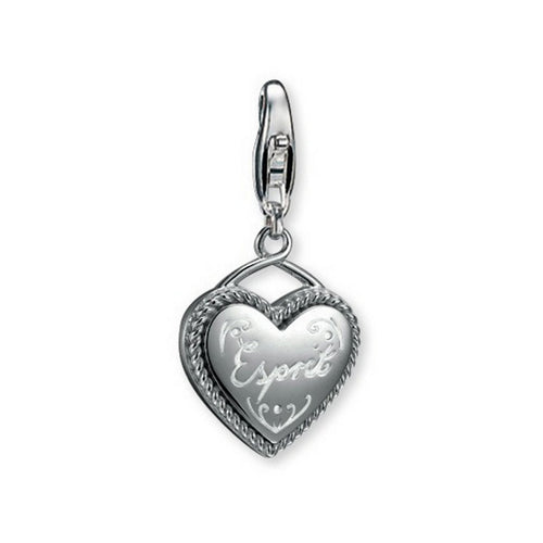 Esprit Anhänger Charms Silber Lebkuchenherz ESZZ90414A000